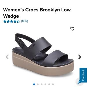 Crocs Brooklyn low wedge